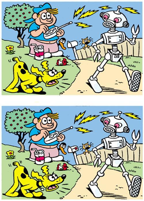 سرگرمی جالب پیدا کردن اختلاف تصاویر