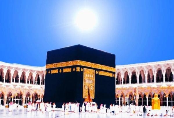 نور خورشید به طور عمود بر خانه خدا تابید